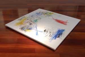 Painting on the ground